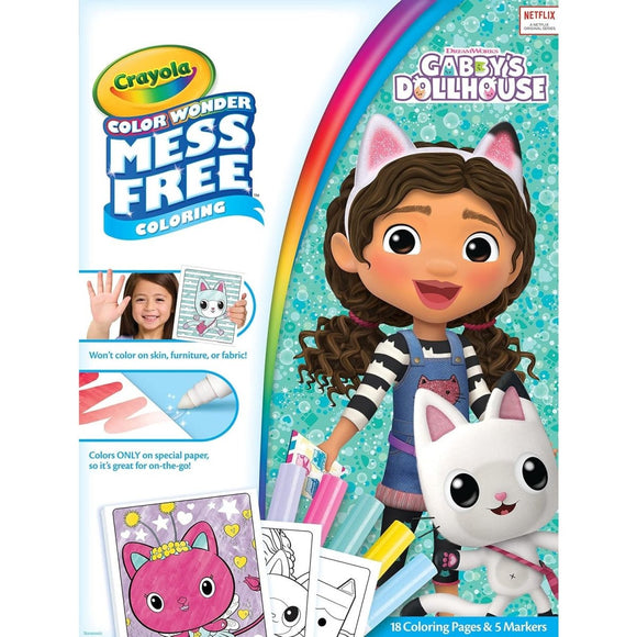 Crayola Colour Wonder Gabby's Dollhouse