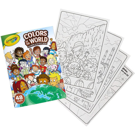 Crayola Colours of the World Colouring Book