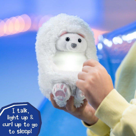 Curlimals Arctic Glow Perry Polar Bear