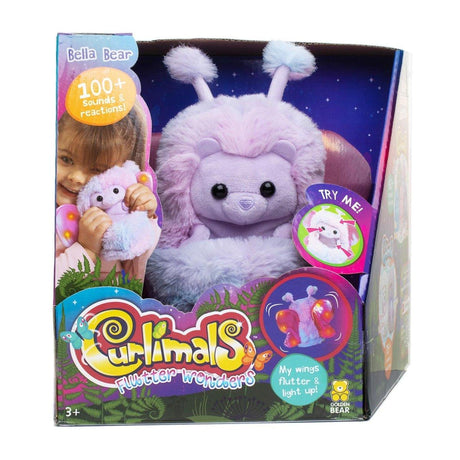 Curlimals Flutter Wonder Bella Bear