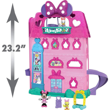 Disney Junior Minnie Mouse Bow-Tel Hotel Playset