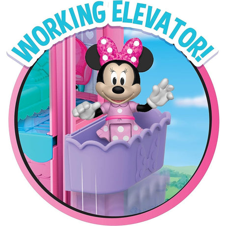 Disney Junior Minnie Mouse Bow-Tel Hotel Playset