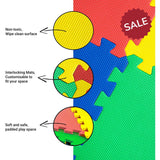 Extra Large 4-Piece Colourful Playmats