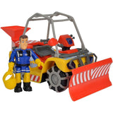 Fireman Sam Mercury Snow Quad with Figure
