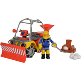 Fireman Sam Mercury Snow Quad with Figure