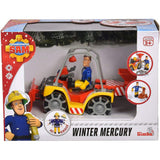 Fireman Sam Mercury Snow Quad with Figure