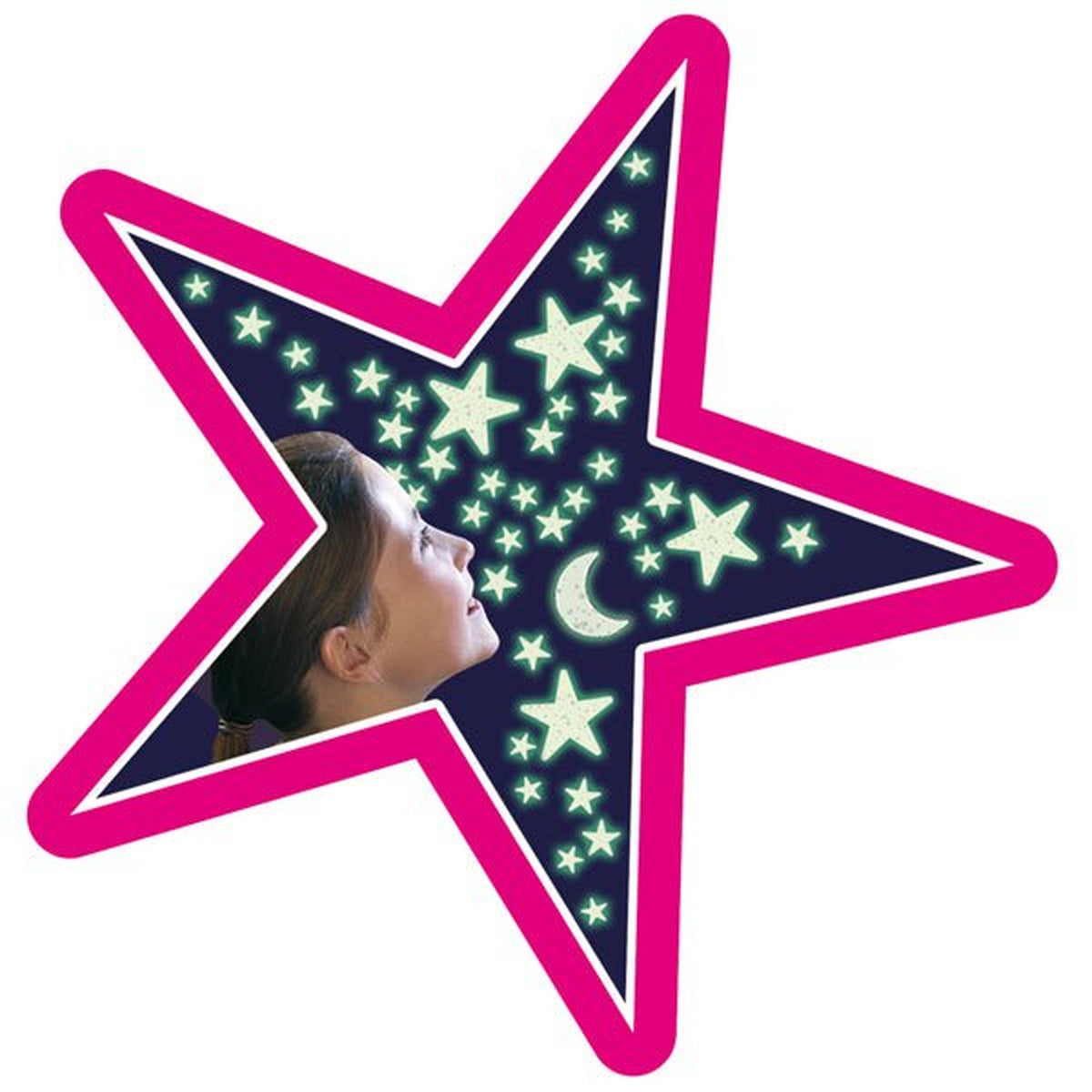 Glow Glitter Stars