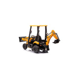 JCB 12V Compact 3CX Electric Ride-On Backhoe Loader