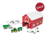 John Deere 1:64 24-Piece Barn Playset
