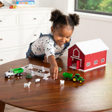 John Deere 1:64 24-Piece Barn Playset
