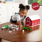 John Deere 1:64 24-Piece Barn Playset