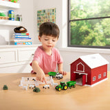 John Deere 1:64 24-Piece Barn Playset