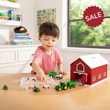 John Deere 1:64 24-Piece Barn Playset