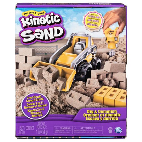 KINETIC SAND Dig & Demolish set