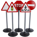 Kids Globe Large Traffic Signs 5 piece set