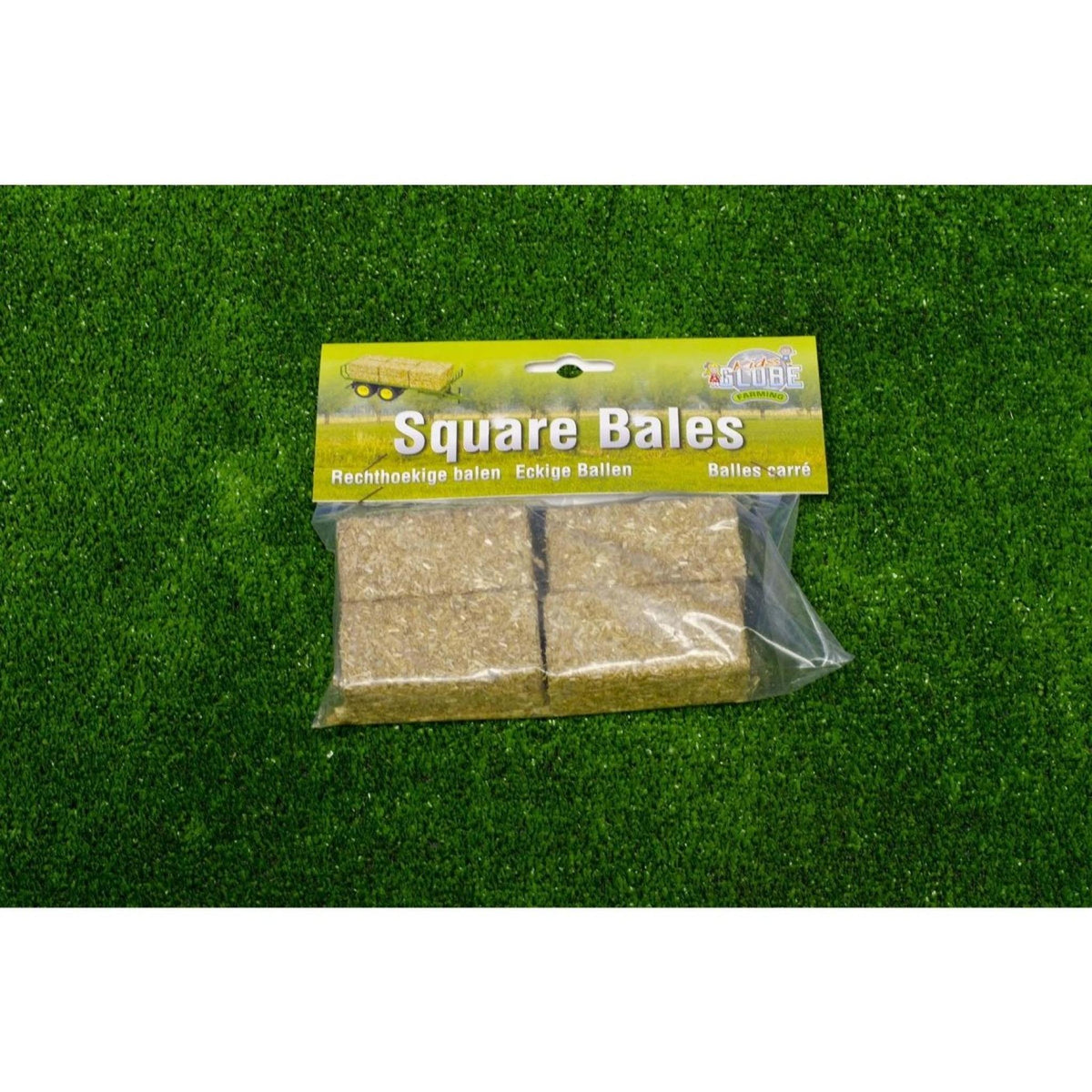 Kids Globe Square Bales 4 Pack 1:32