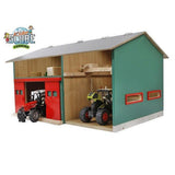 Kids Globe Workshop with Storage and Red Sliding Doors 1:32 Scale