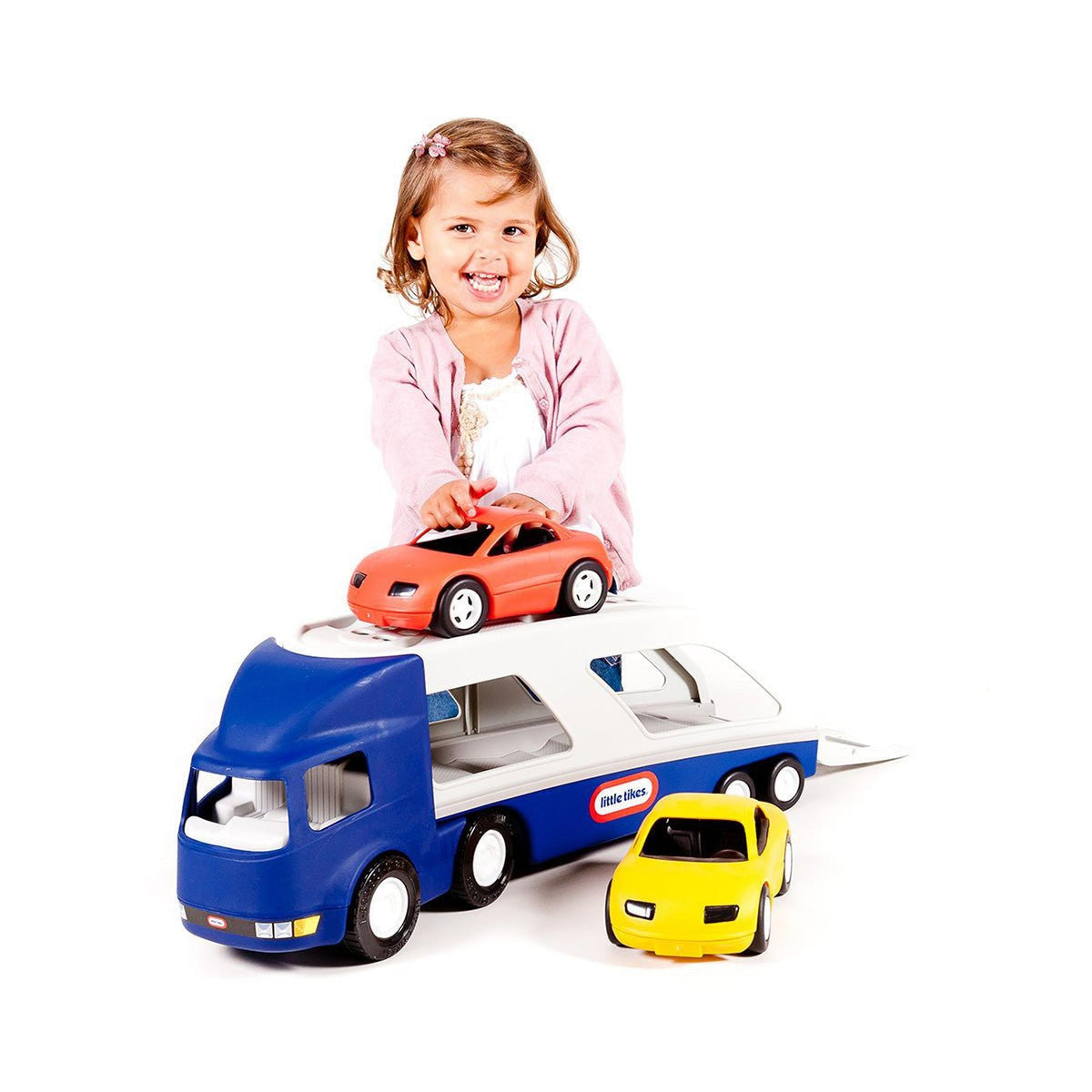 Little Tikes Big Car Carrier - Blue & Grey