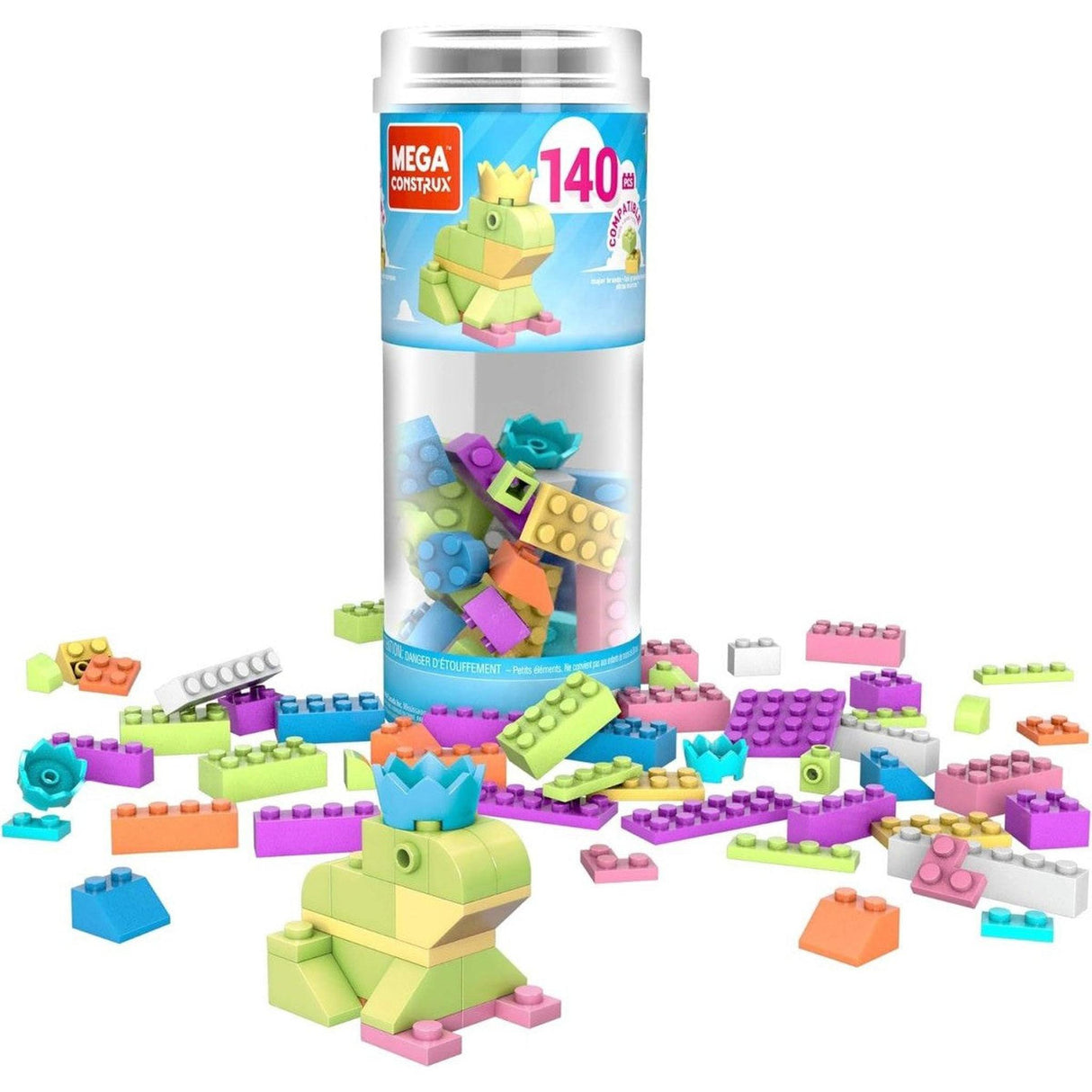 Mega Construx Medium Tube Assorted 140 pieces