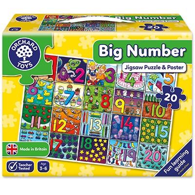 Orchard Toys Big Number Jigsaw
