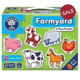 Orchard Toys Farmyard 2-Piece Jigsaw Puzzles