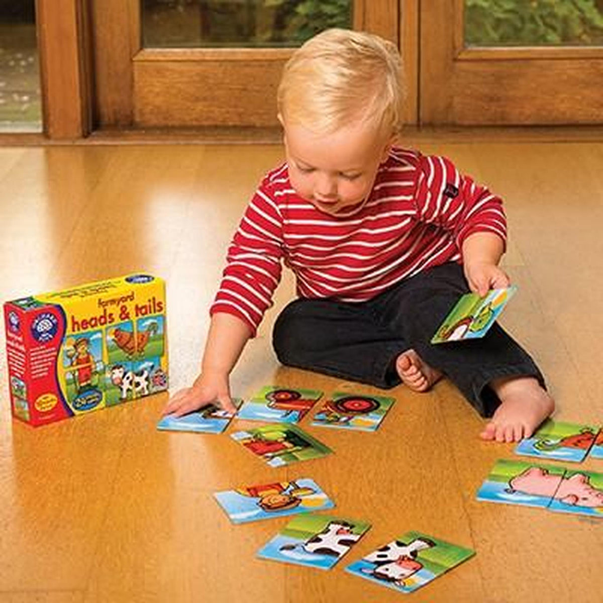 Orchard Toys Farmyard Heads & Tails Game