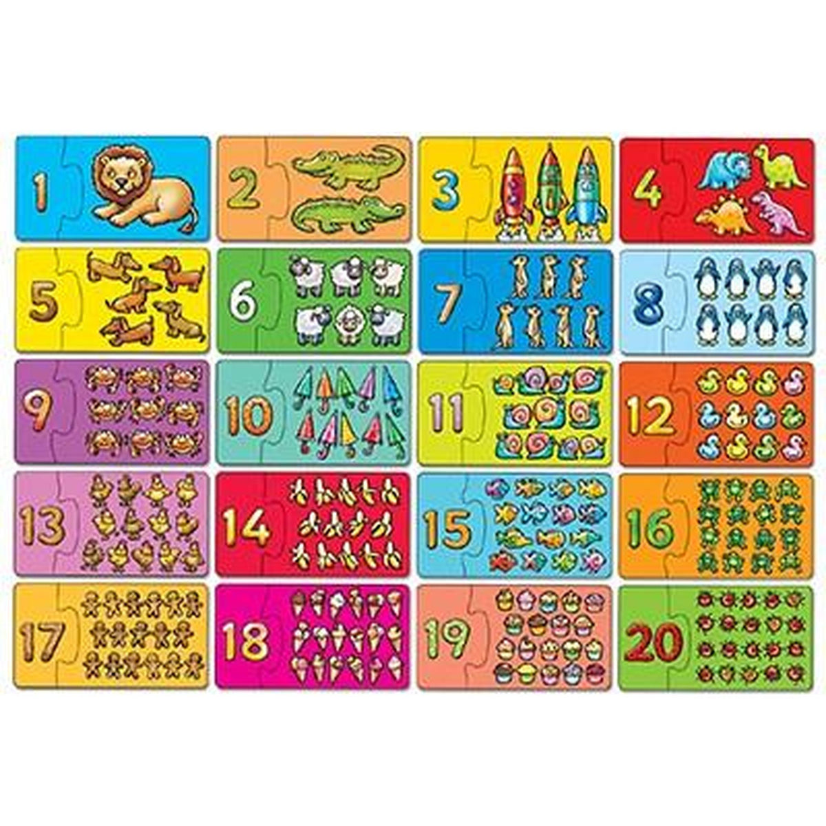 Orchard Toys Match & Count Jigsaw Puzzle
