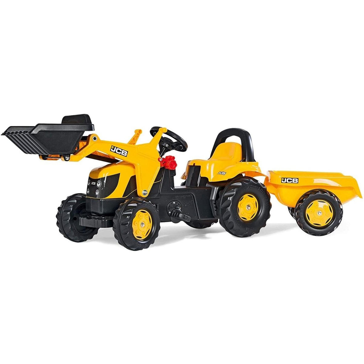 Rolly Kid JCB Tractor with Loader & Trailer