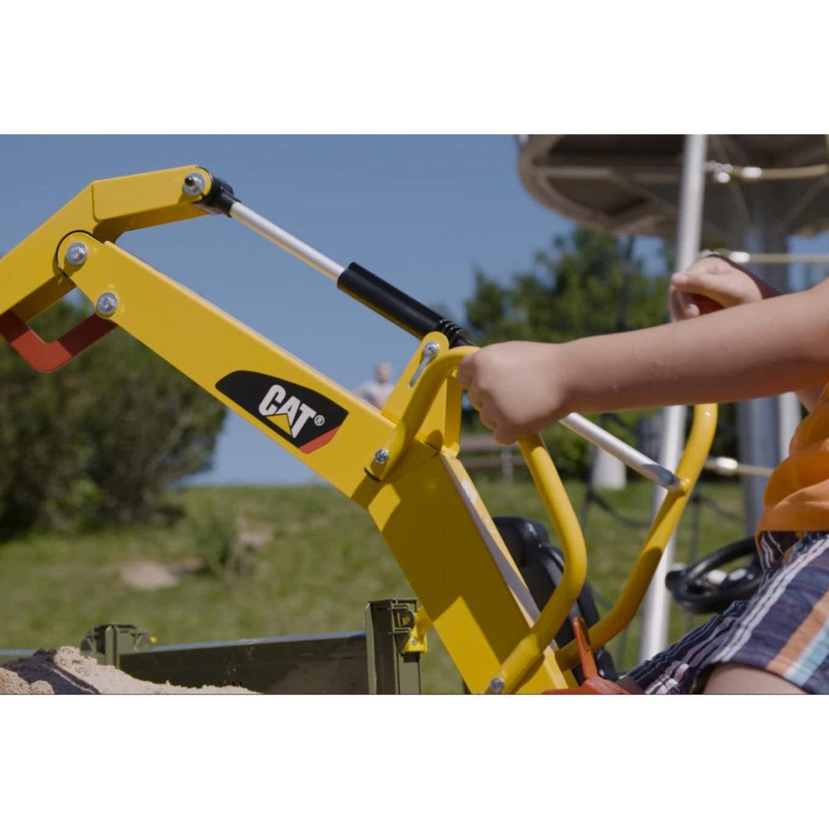 Rolly Ride-On CAT Metal Bodied Excavator on Tracks