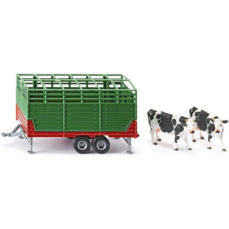 Siku 2875 Cattle Trailer With 2 Cows 1:32 Scale