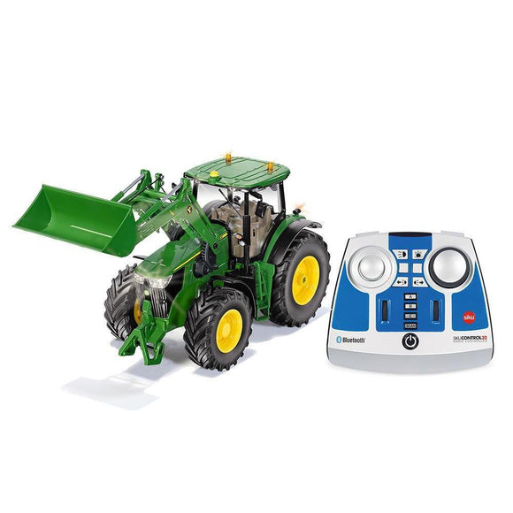 Siku 6795 John Deere 7310R with Front Loader 1:32 - Remote Controlled & Bluetooth App