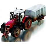 Siku 8608 Massey Ferguson with Ifor Williams Trailer Dirty Look 1:32