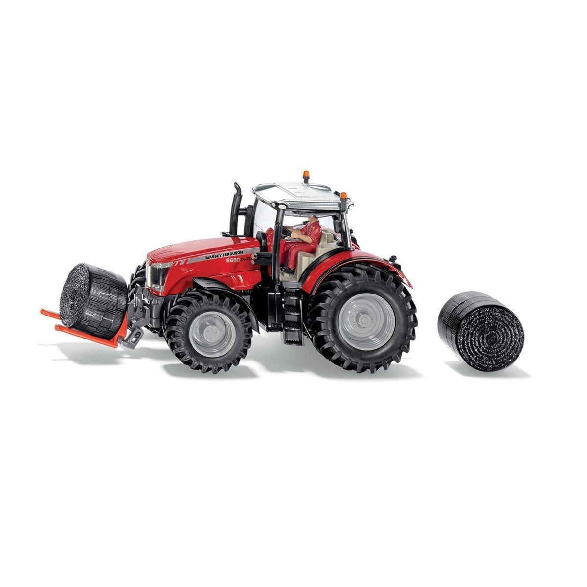 Siku 8614 Massey Ferguson with Bale Handler