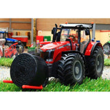 Siku 8614 Massey Ferguson with Bale Handler