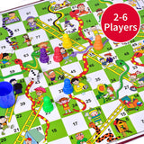 Snakes & Ladders Traditional Game