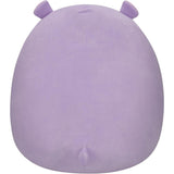 Squishmallows Hanna the Purple Hippo with Floral Belly 20"