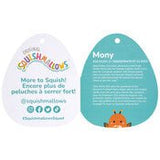 Squishmallows Mony - Orange Monarch Butterfly with Floral Belly 16"