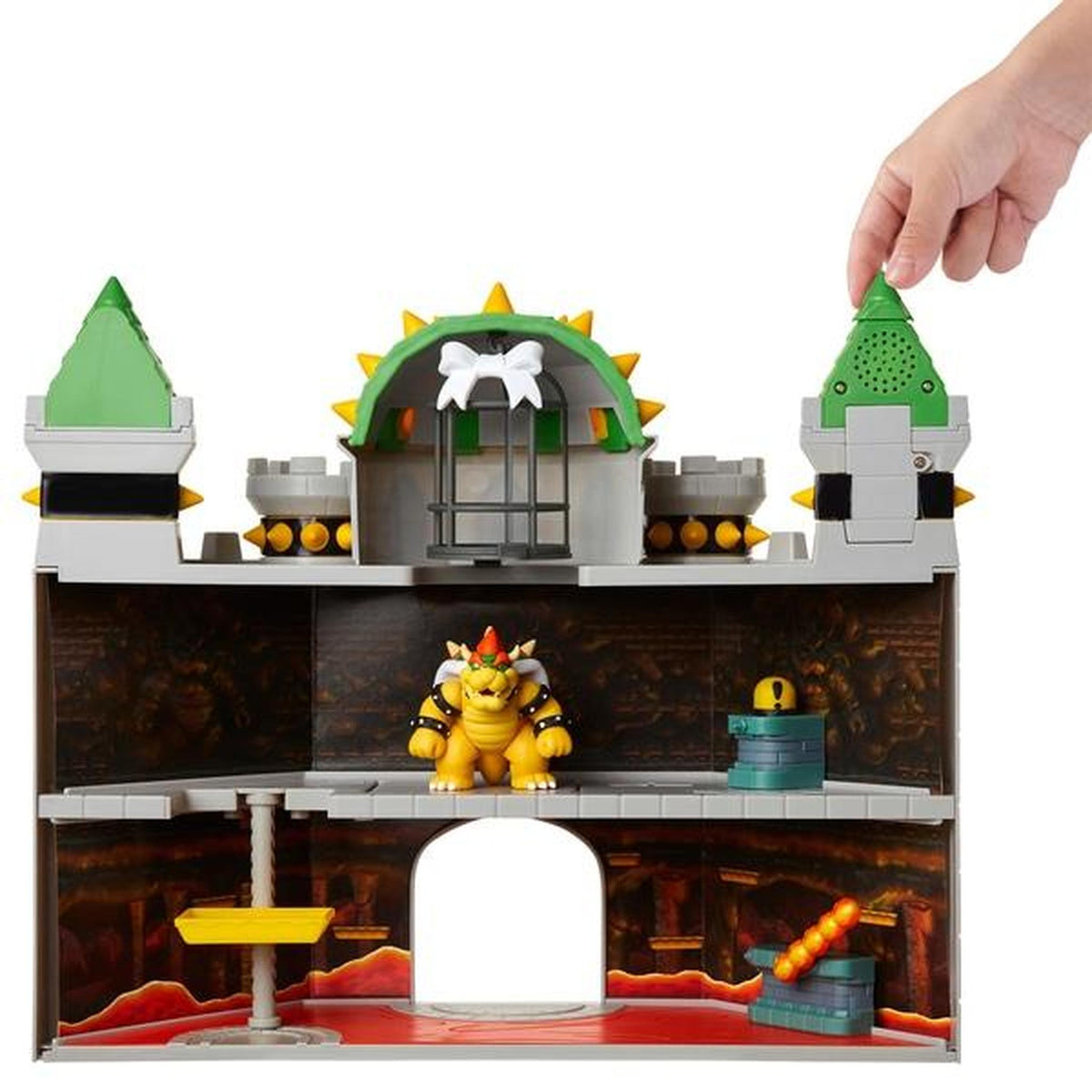Super Mario Deluxe Bowser's Castle Playset