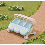 Sylvanian Families Triplets Stroller