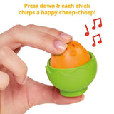 TOMY Toomies Hide & Squeak Egg Stackers