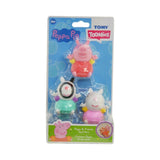 TOMY Toomies Peppa Pig & Friends Bath Squirters