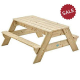 TP Toys Deluxe FSC Wooden Picnic Table Sandpit