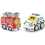 VTech Toot-Toot Drivers 2 Rescue Vehicle Pack: Fire Engine & Police Car