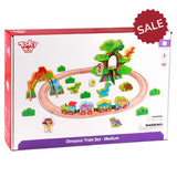 Wooden Dinosaur Train Set