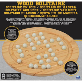 Wooden Solitaire Game