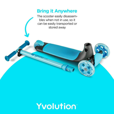 YVELO Y Glider Kiwi - Blue