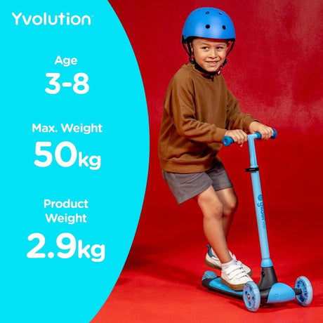 YVELO Y Glider Kiwi - Blue