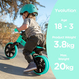 YVOLUTION Y Velo Junior 9" - GREEN