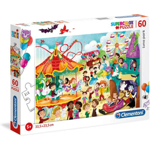 Amusement Park Supercolour Puzzle 60pcs - McGreevy's Toys Direct