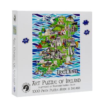 Art Puzzle of Ireland 1000 Piece Puzzle - McGreevy's Toys Direct